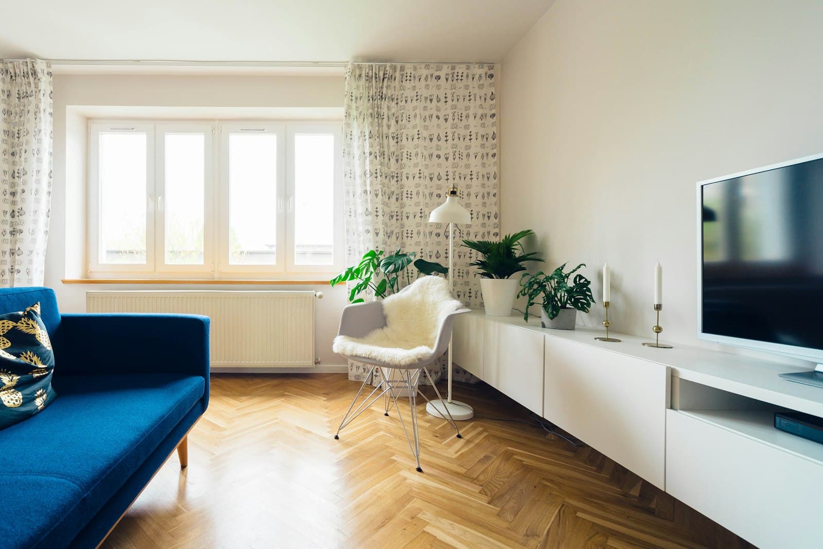 Herringbone flooring